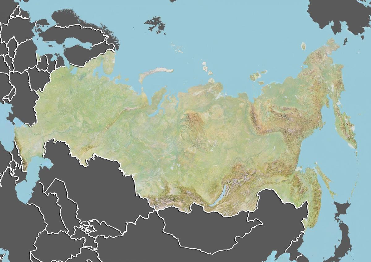 mappa di il Kazakistan geografia